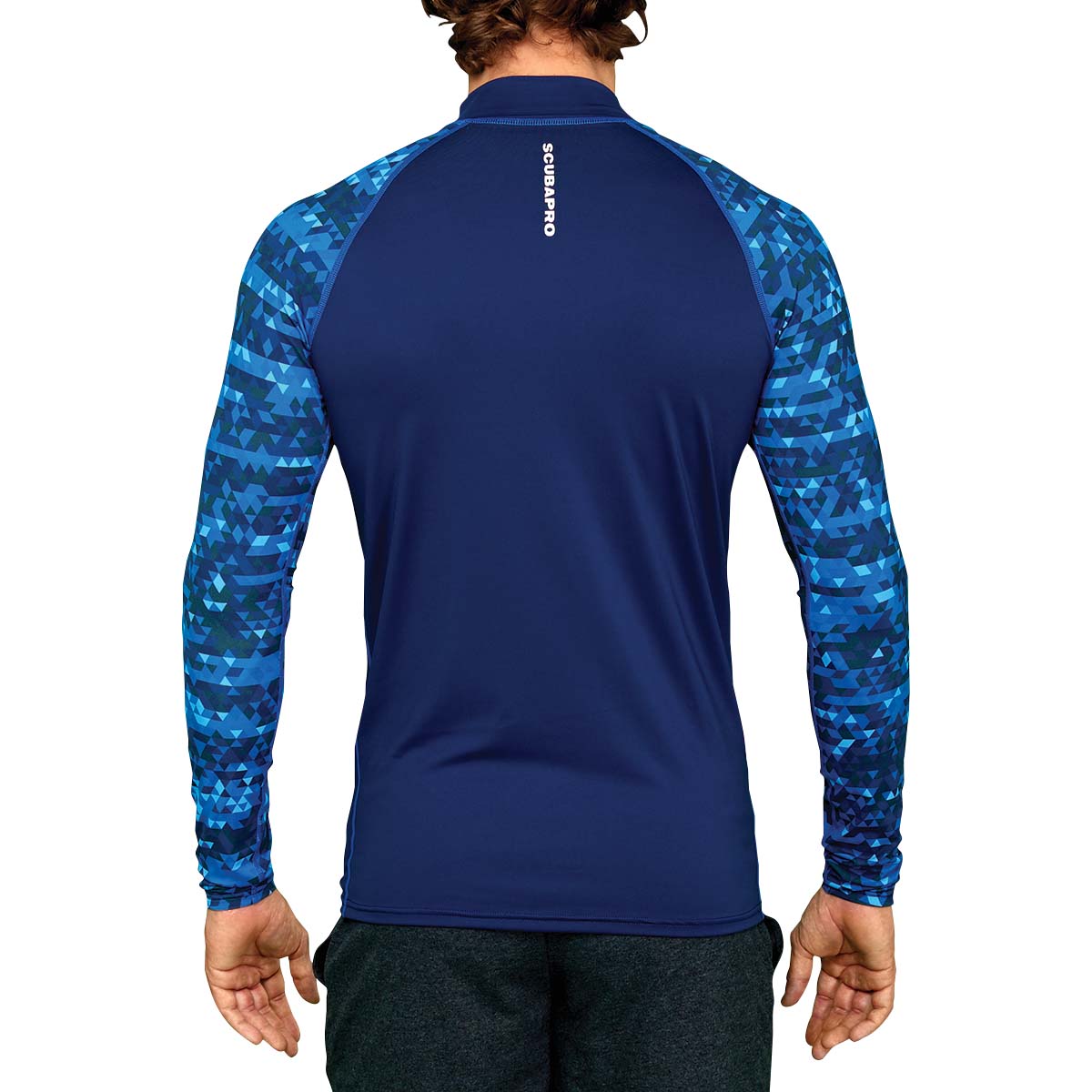 Crab Men's UV Long Sleeve by Chart Your Own Course | Long Sleeve | UPF 50  Sun Protection | Performance Polyester Rash Guard 